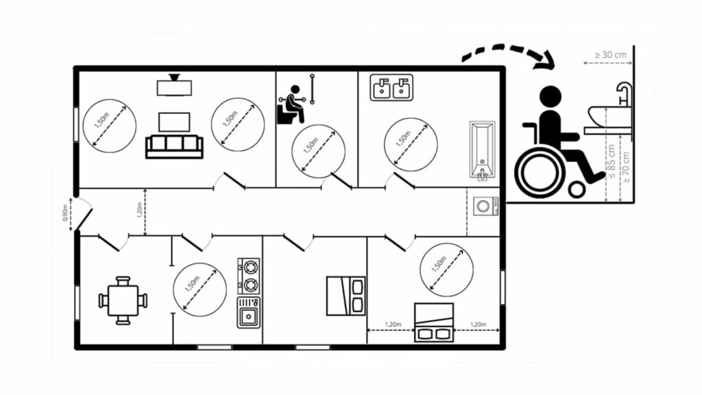 maison adaptee fauteuil roulant